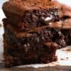 Filled brownies