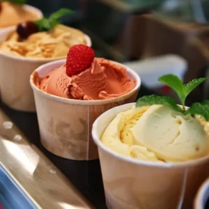 Italian Sorbet ( Strawberry - Mango )