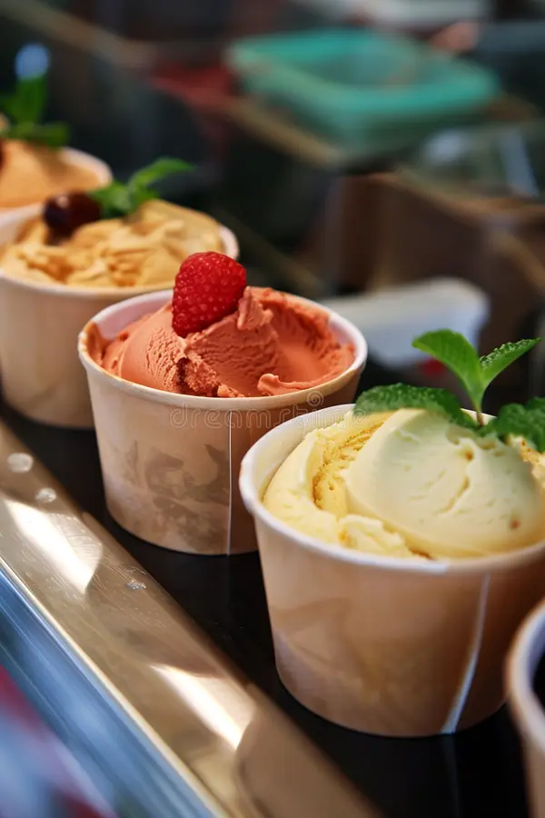 Italian Sorbet ( Strawberry - Mango )