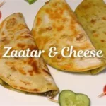 تورتيلا جبنه وزعتر