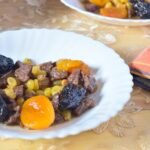 صحن فواكه موسمية مجففة