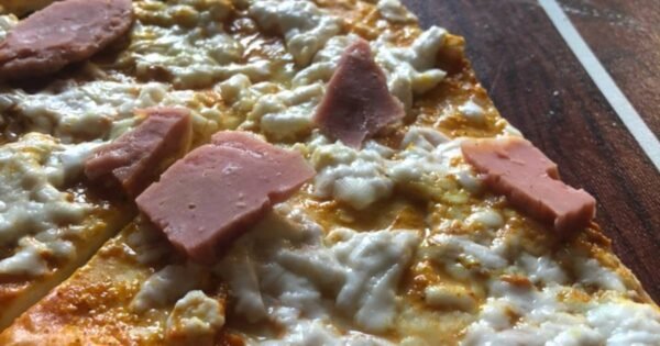 جريش جبنة مع مرتديلا